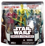 Star Wars Exclusive Droid Factory Plo Koon & R4-F5